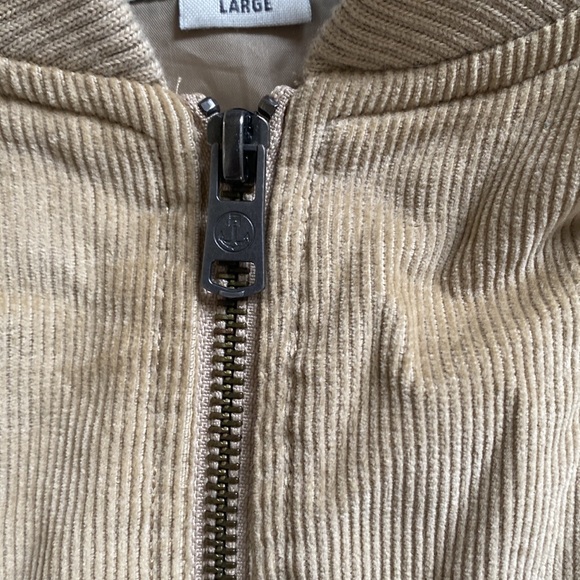 Iron and Resin corduroy bomber jacket size large - Picture 4 of 5
